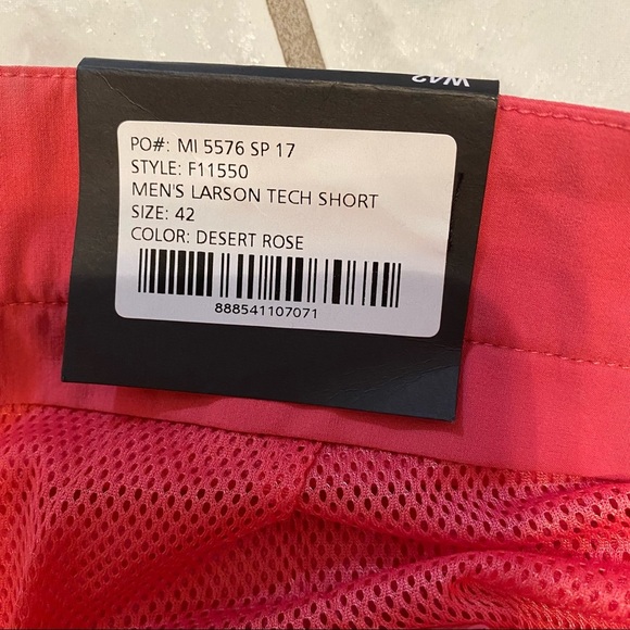 NWT F&G Larson Tech shorts - Picture 9 of 10